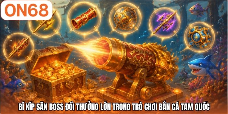 Bí kíp săn boss đổi thưởng lớn trong trò chơi bắn cá tam quốc