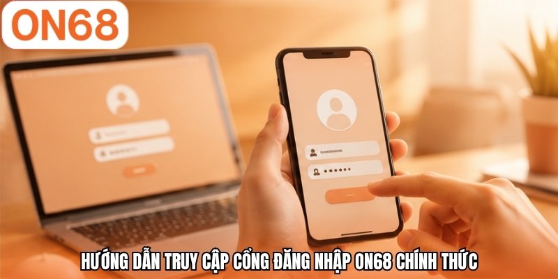 Hướng dẫn truy cập cổng đăng nhập ON68 chính thức